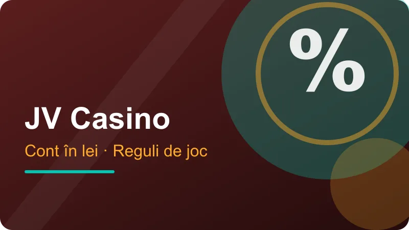 Limita ta și jocul responsabil – ilustrație pentru secțiunea JV Casino